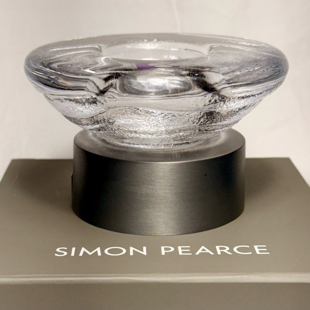 SIMON PEARCE Votive Candle Holder
